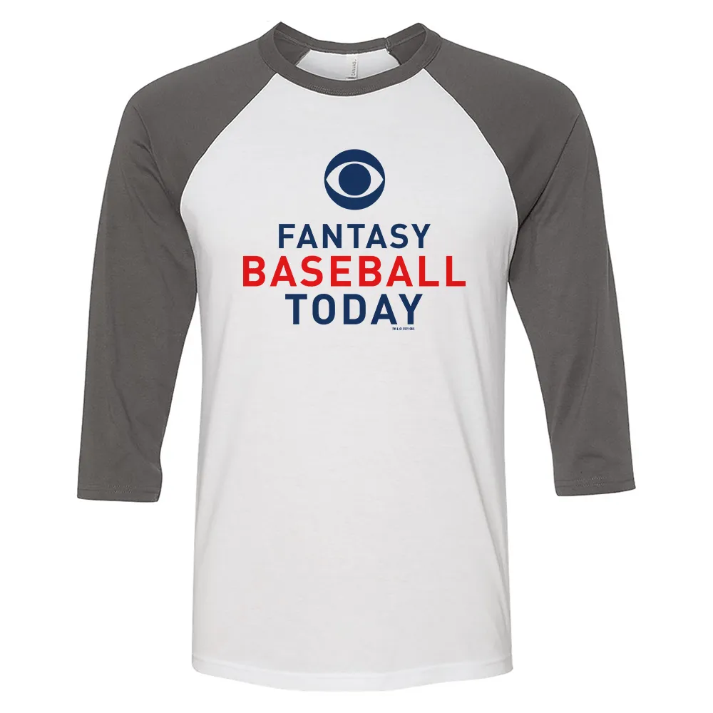 Fantasy Baseball Logo 3/4 Sleeve Baseball T-Shirt sold by MTV product image thumbnail 3