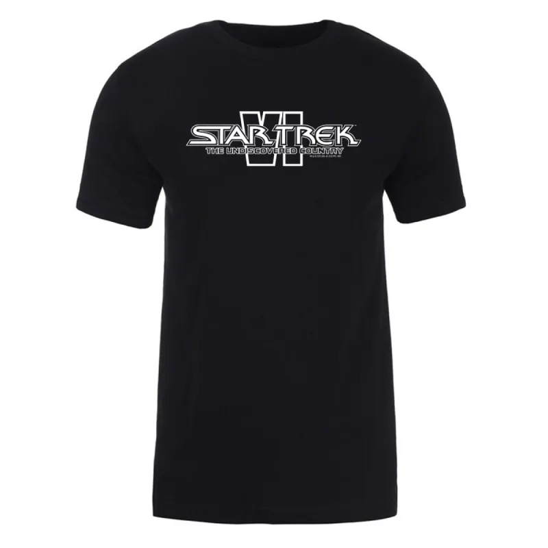 Star Trek VI: The Undiscovered Country  Logo Adult Short Sleeve T-Shirt sold by MTV
