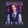 Criminal Minds Spencer Reid Heart Throb Adult Long Sleeve T-Shirt sold by MTV
