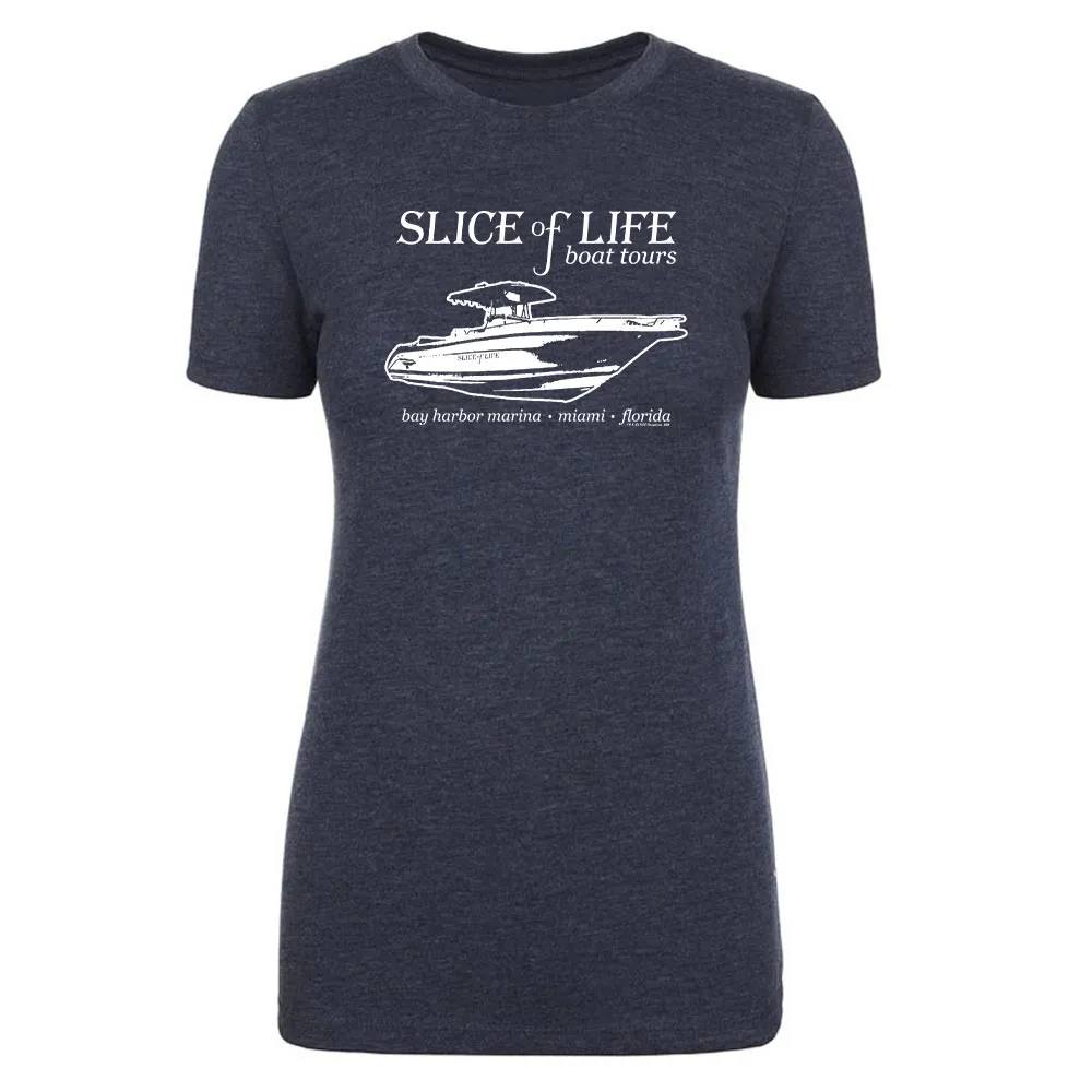 Dexter Slice of Life Boat Tours Women's Tri-Blend T-Shirt sold by MTV product image thumbnail 2