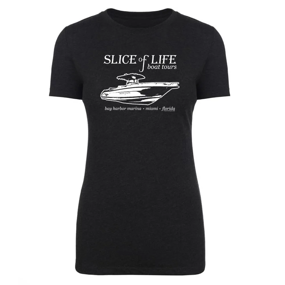 Dexter Slice of Life Boat Tours Women's Tri-Blend T-Shirt sold by MTV