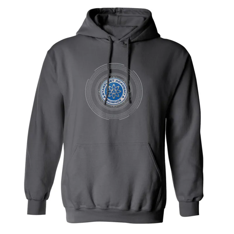 Star Trek Starfleet Academy Science Badge Fleece Hooded Sweatshirt sold by MTV