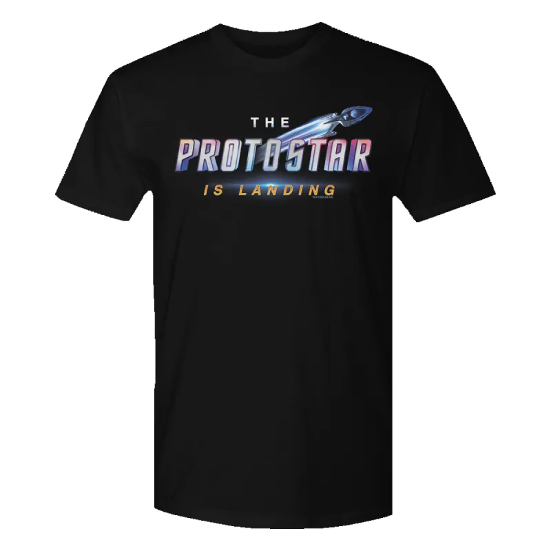 Star Trek: Prodigy The Protostar Is Landing Adult Short Sleeve T-Shirt sold by MTV