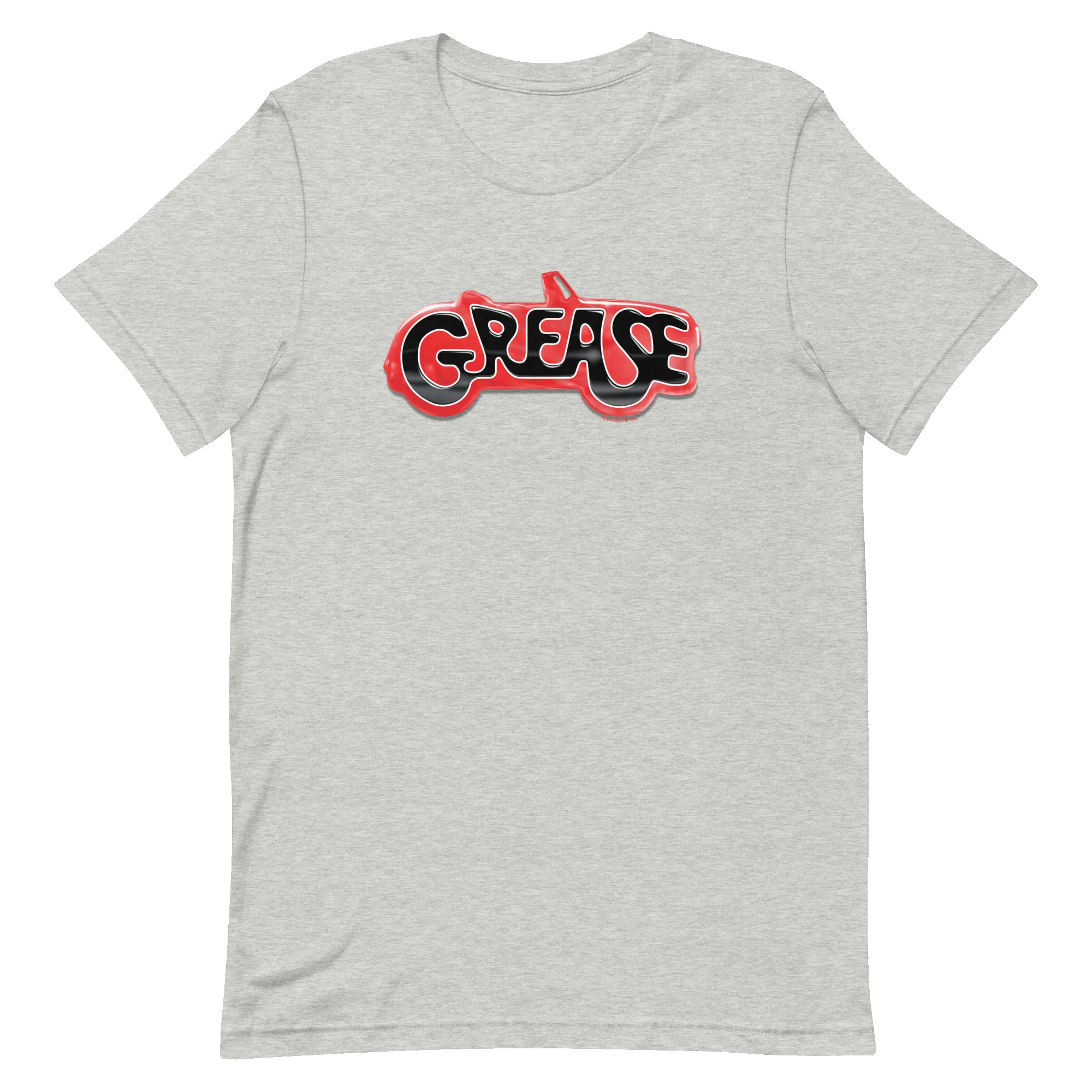 Grease Greased Lightning Logo Adult Short Sleeve T-Shirt sold by MTV