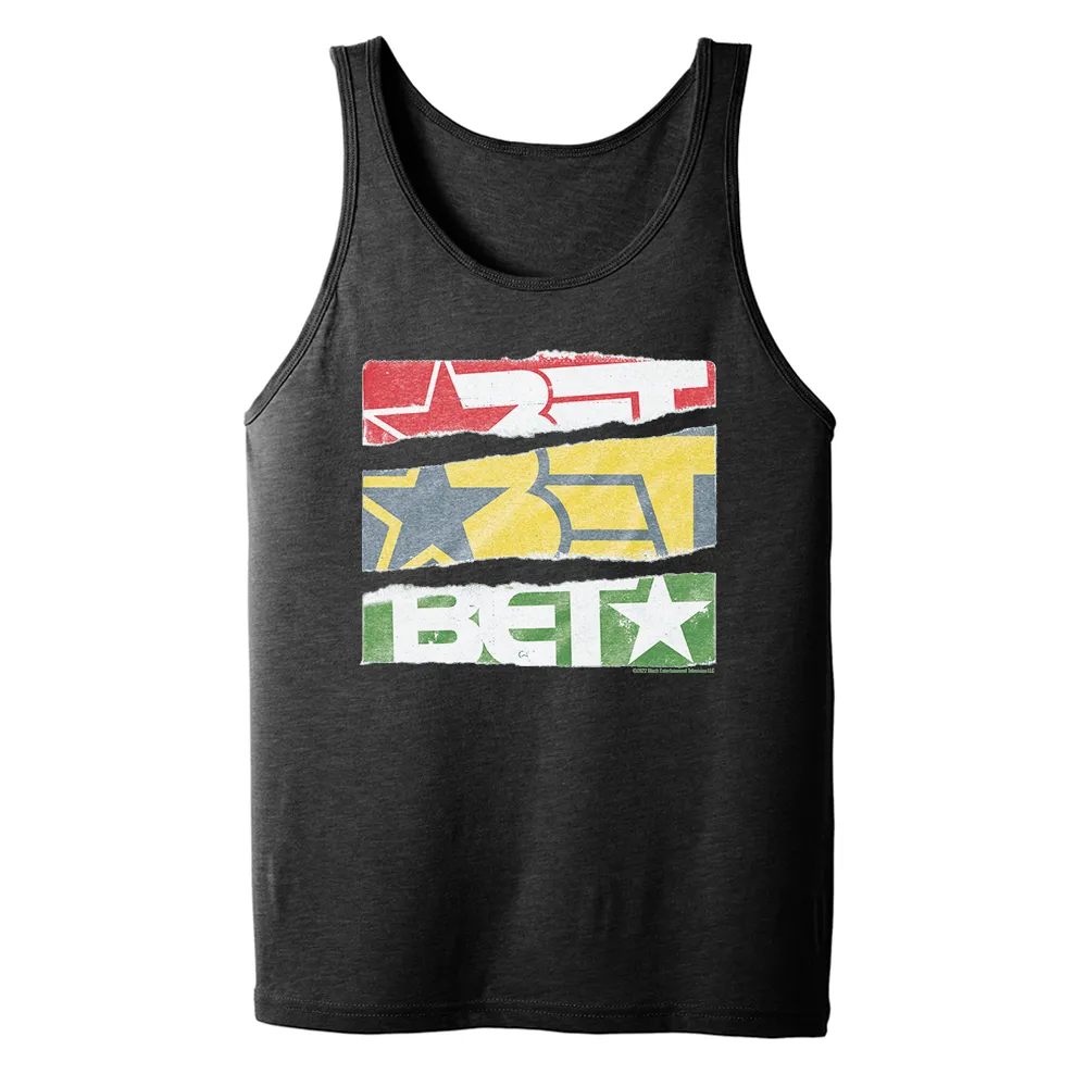 BET Retro Logo Adult Tank Top sold by MTV