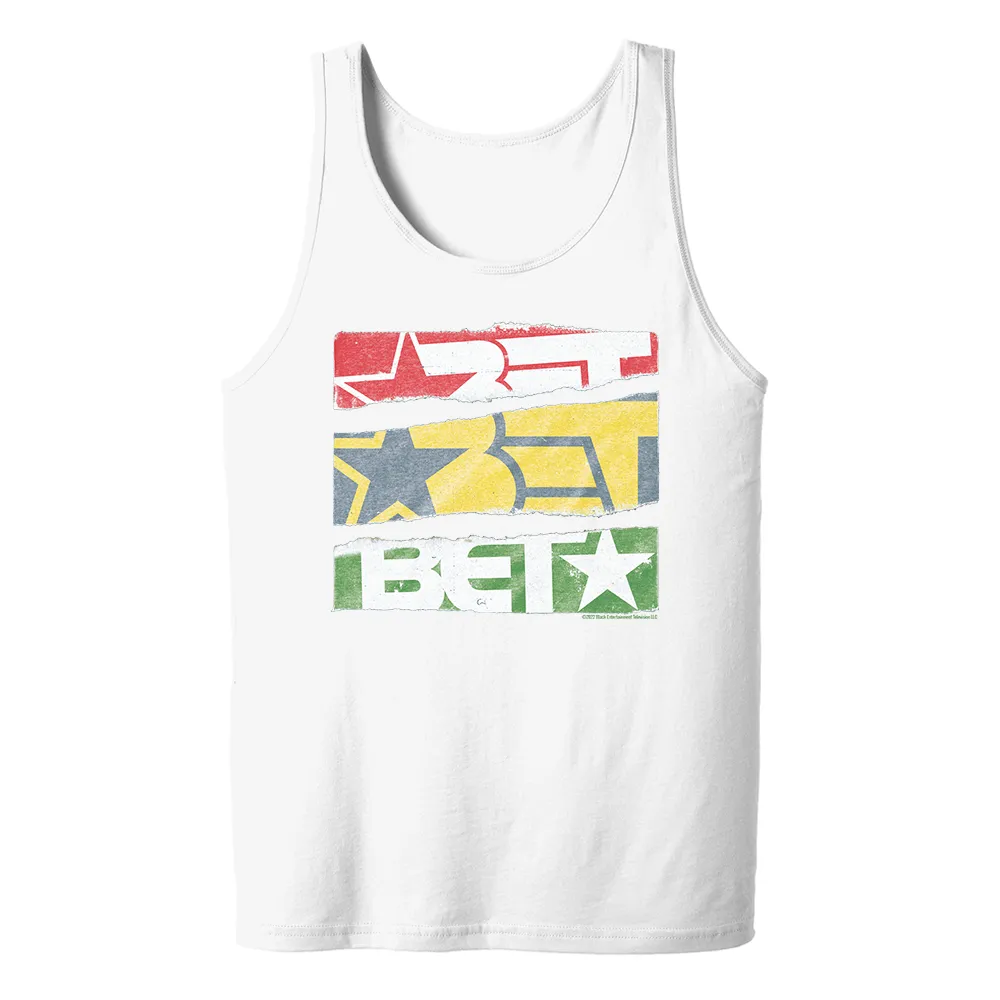BET Retro Logo Adult Tank Top sold by MTV product image thumbnail 3