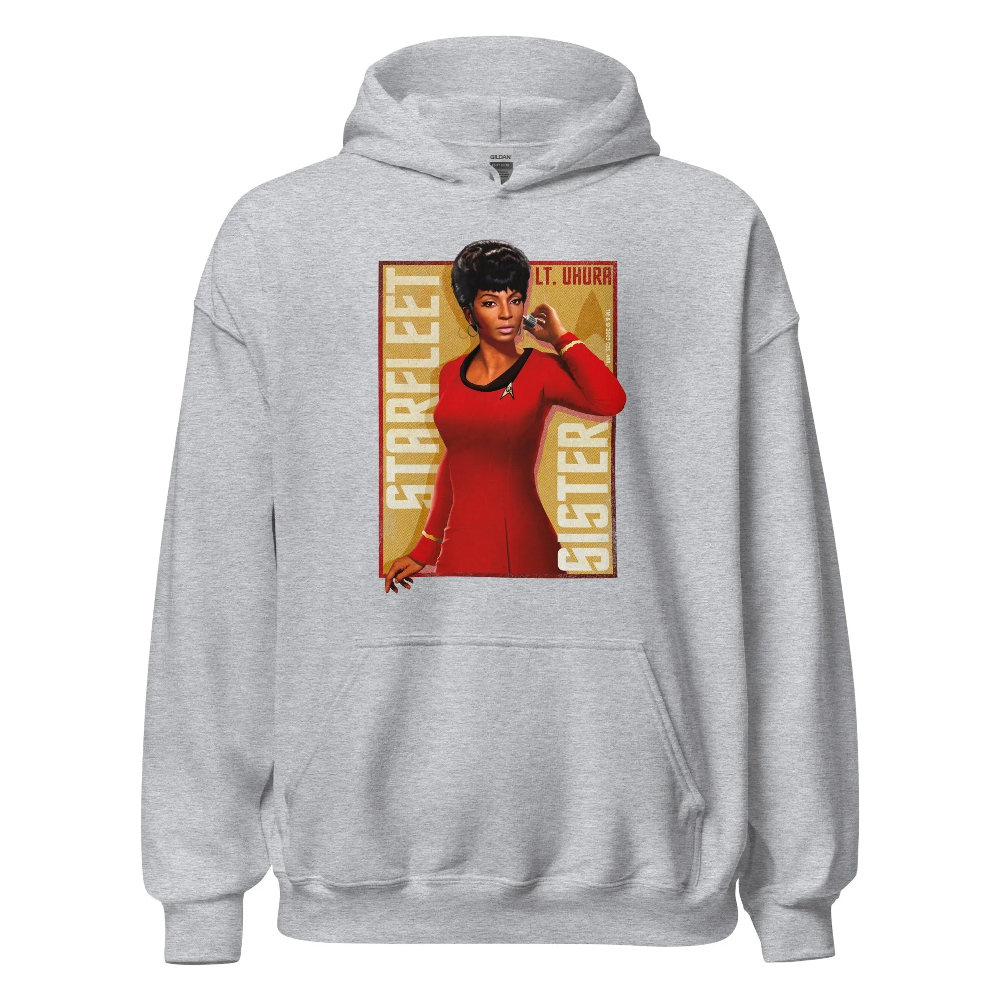 Star Trek: The Original Series Uhura Starfleet Sister Hooded Sweatshirt sold by MTV