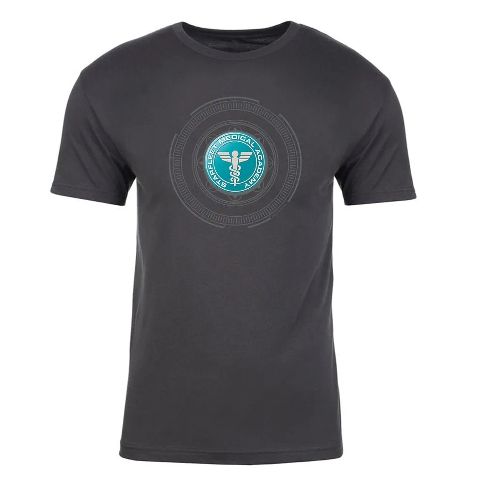 Star Trek Starfleet Academy Medical Badge Adult Short Sleeve T-Shirt sold by MTV
