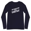 In Soccer We Trust Podcast Logo Adult Long Sleeve T-Shirt sold by MTV