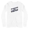 In Soccer We Trust Podcast Logo Adult Long Sleeve T-Shirt sold by MTV