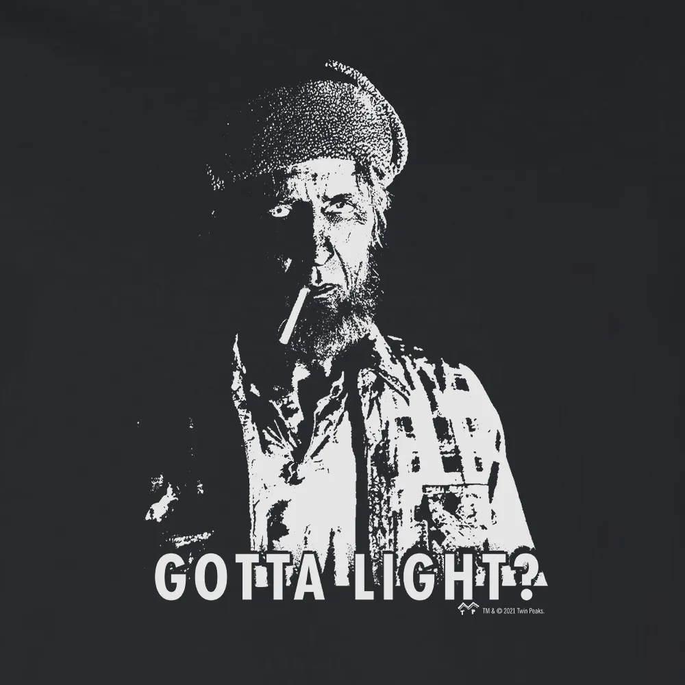 Twin Peaks Gotta Light? Adult Long Sleeve T-Shirt sold by MTV product image thumbnail 2