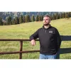 Yellowstone Leather Patch Quarter Zip sold by MTV