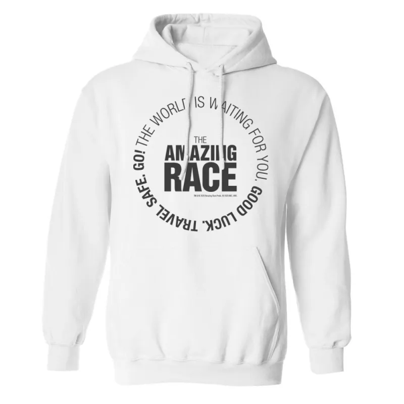 The Amazing Race Black Starting Badge Fleece Hooded Sweatshirt sold by MTV