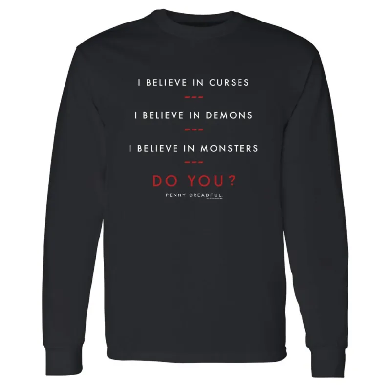 Penny Dreadful Do You? Adult Long Sleeve T-Shirt sold by MTV