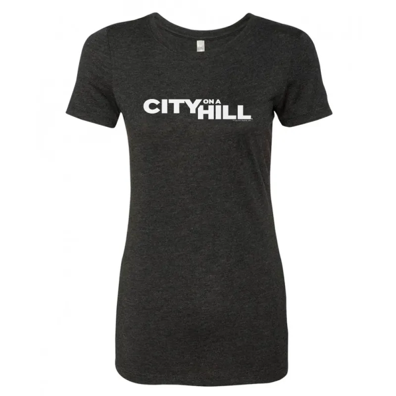 City on a Hill Logo Women's Tri-Blend T-Shirt made by MTV