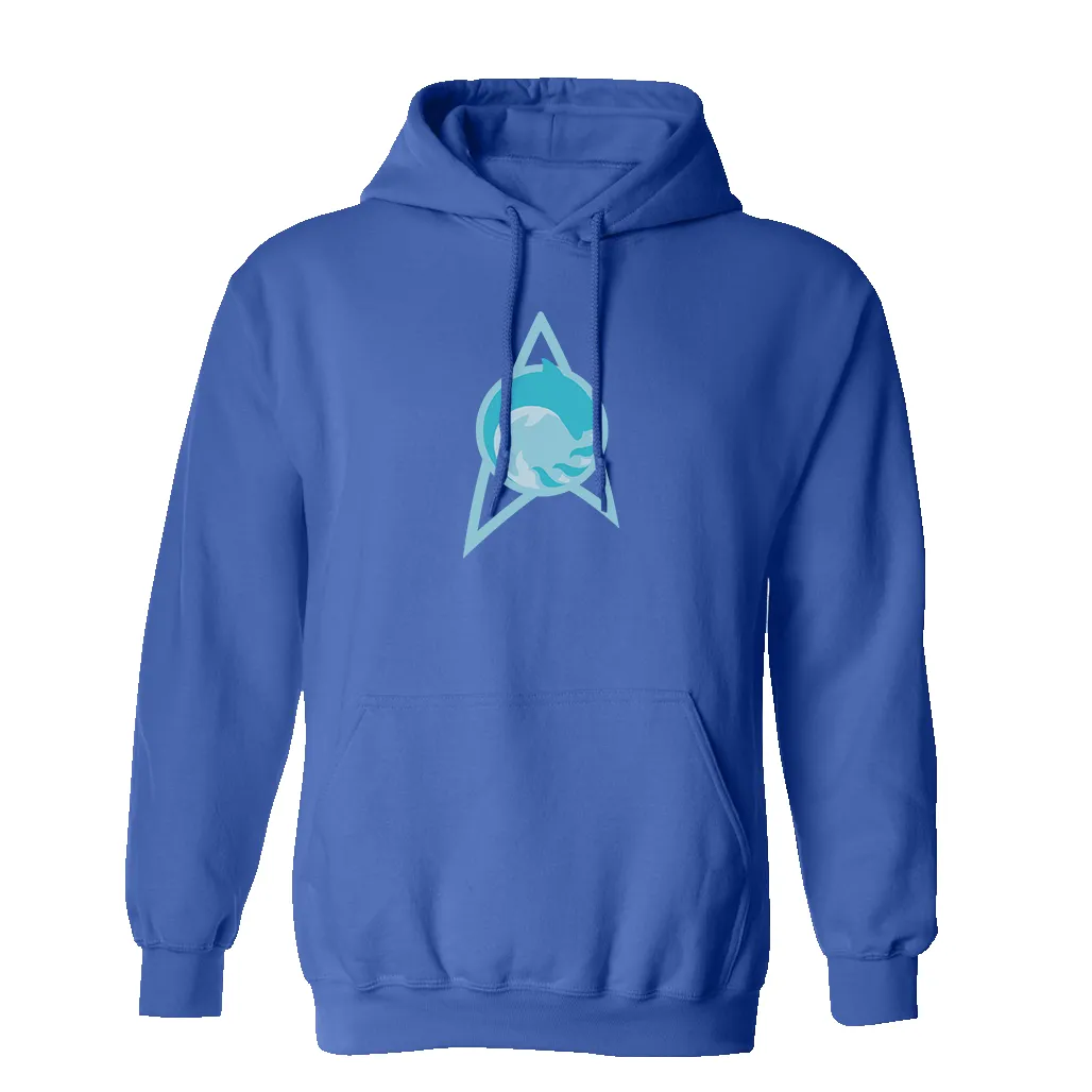 Star Trek: Lower Decks Cetacean Ops Delta Logo Fleece Hooded Sweatshirt sold by MTV product image thumbnail 5