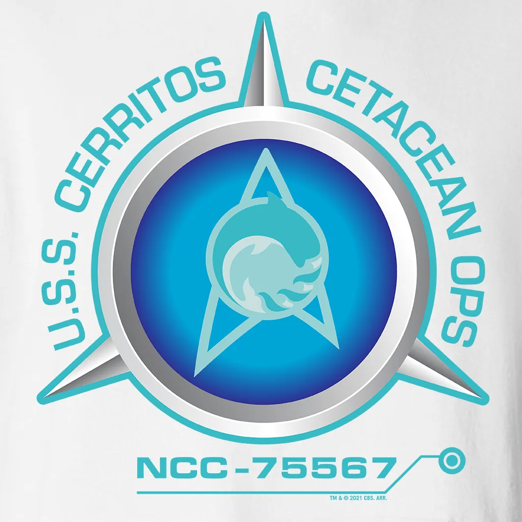 Star Trek: Lower Decks Cetacean Ops Delta Logo Fleece Hooded Sweatshirt sold by MTV product image thumbnail 4