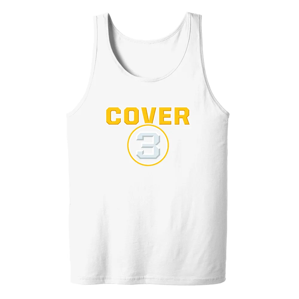 Cover 3 Logo Adult Tank Top sold by MTV product image thumbnail 3