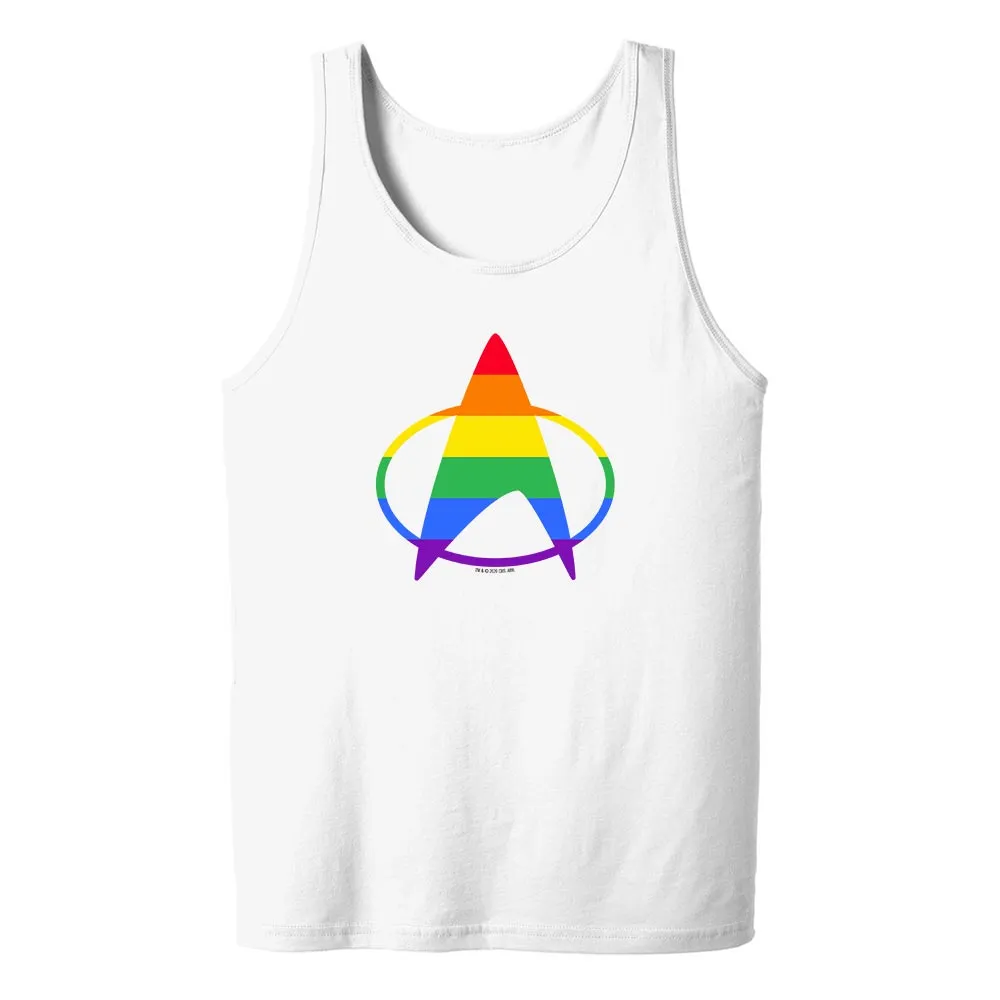 Star Trek: The Next Generation Pride Delta Adult Tank Top sold by MTV