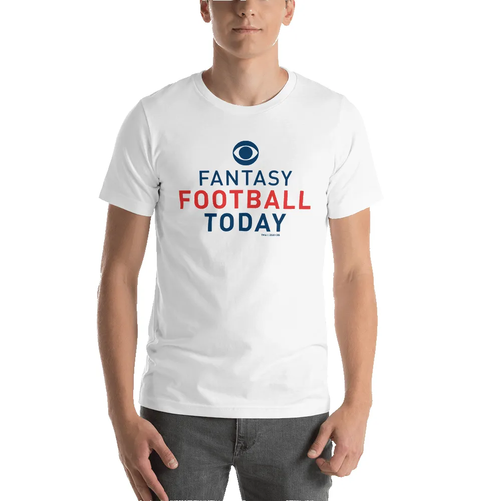 Fantasy Football Today Podcast Logo Adult Short Sleeve T-Shirt sold by MTV product image thumbnail 4