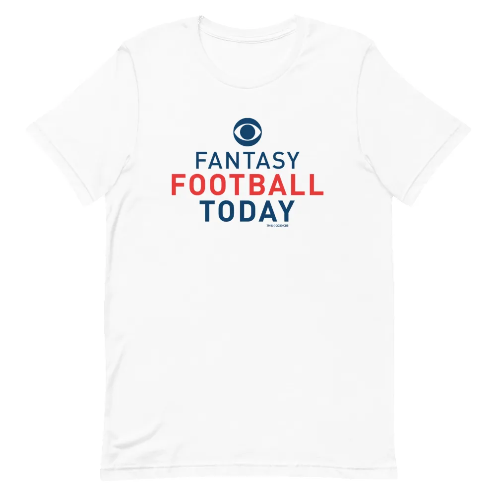 Fantasy Football Today Podcast Logo Adult Short Sleeve T-Shirt sold by MTV product image thumbnail 3