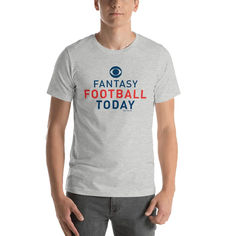 Fantasy Football Today Podcast Logo Adult Short Sleeve T-Shirt sold by MTV product image thumbnail 2