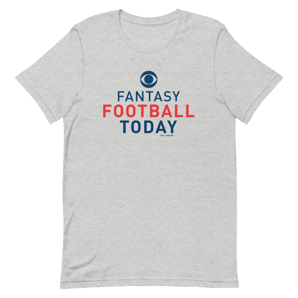 Fantasy Football Today Podcast Logo Adult Short Sleeve T-Shirt sold by MTV