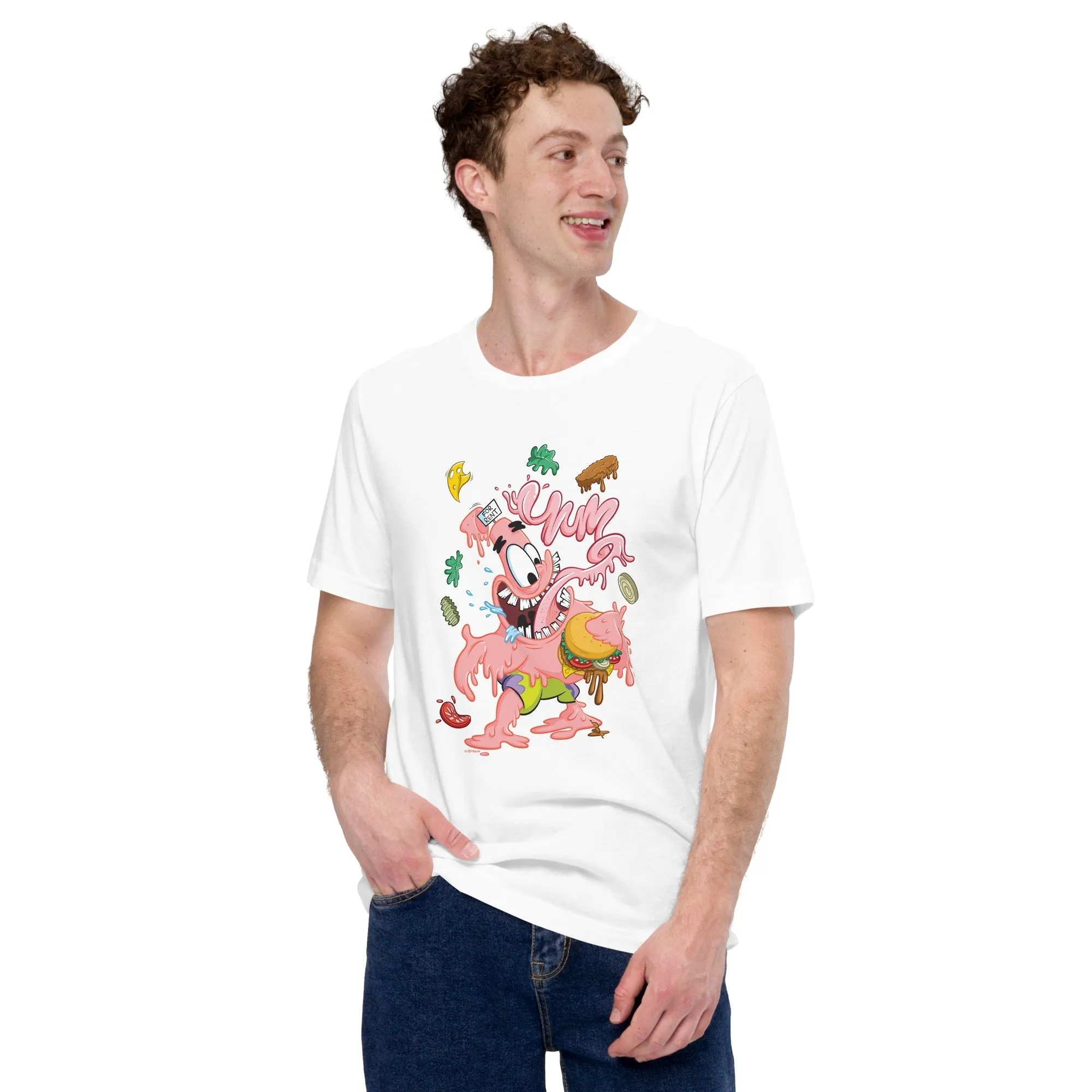 Spongebob Squarepants Patrick Krusty Pants Adult T-Shirt sold by MTV product image thumbnail 5