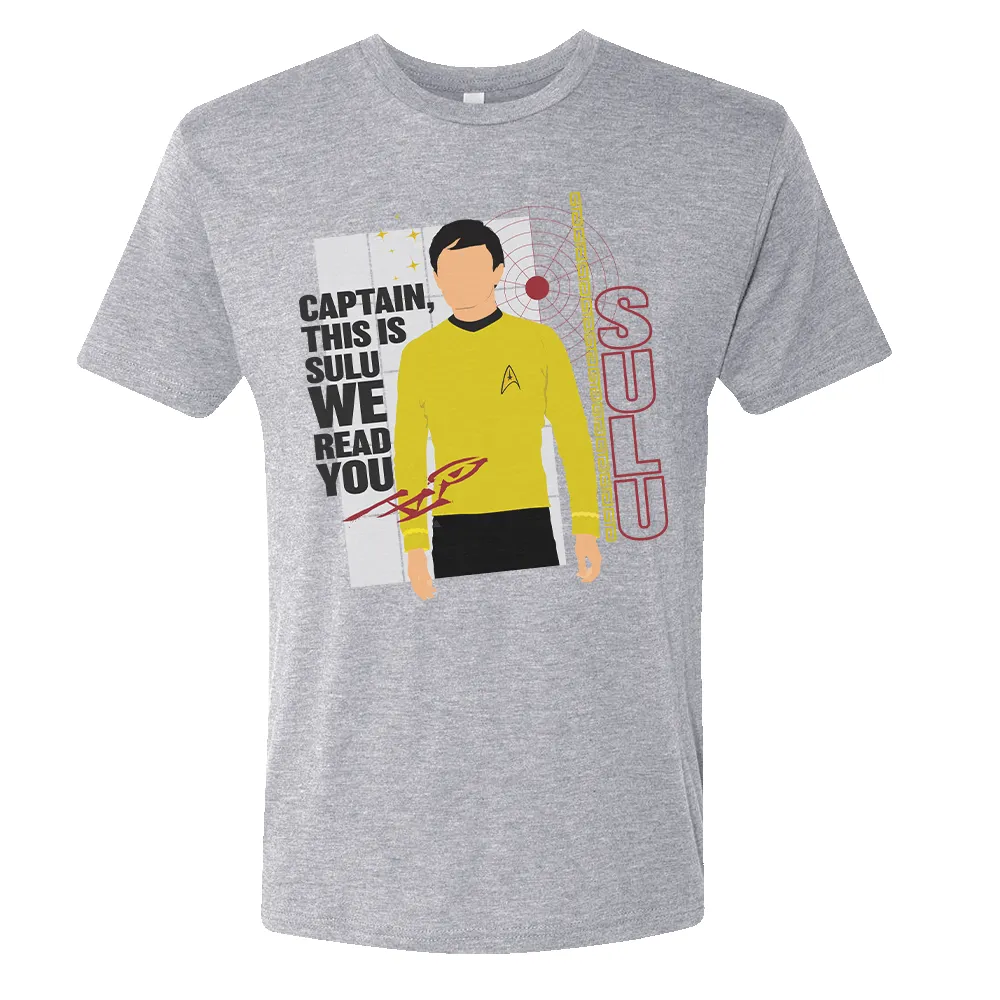 Star Trek: The Original Series Sulu Men's Tri-Blend T-Shirt sold by MTV
