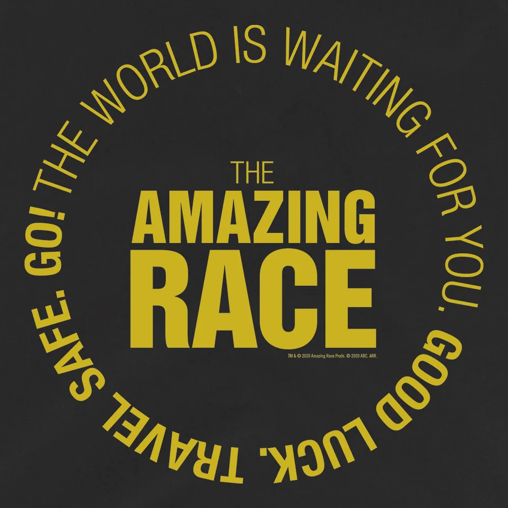 The Amazing Race Yellow Starting Adult Tank Top sold by MTV product image thumbnail 2