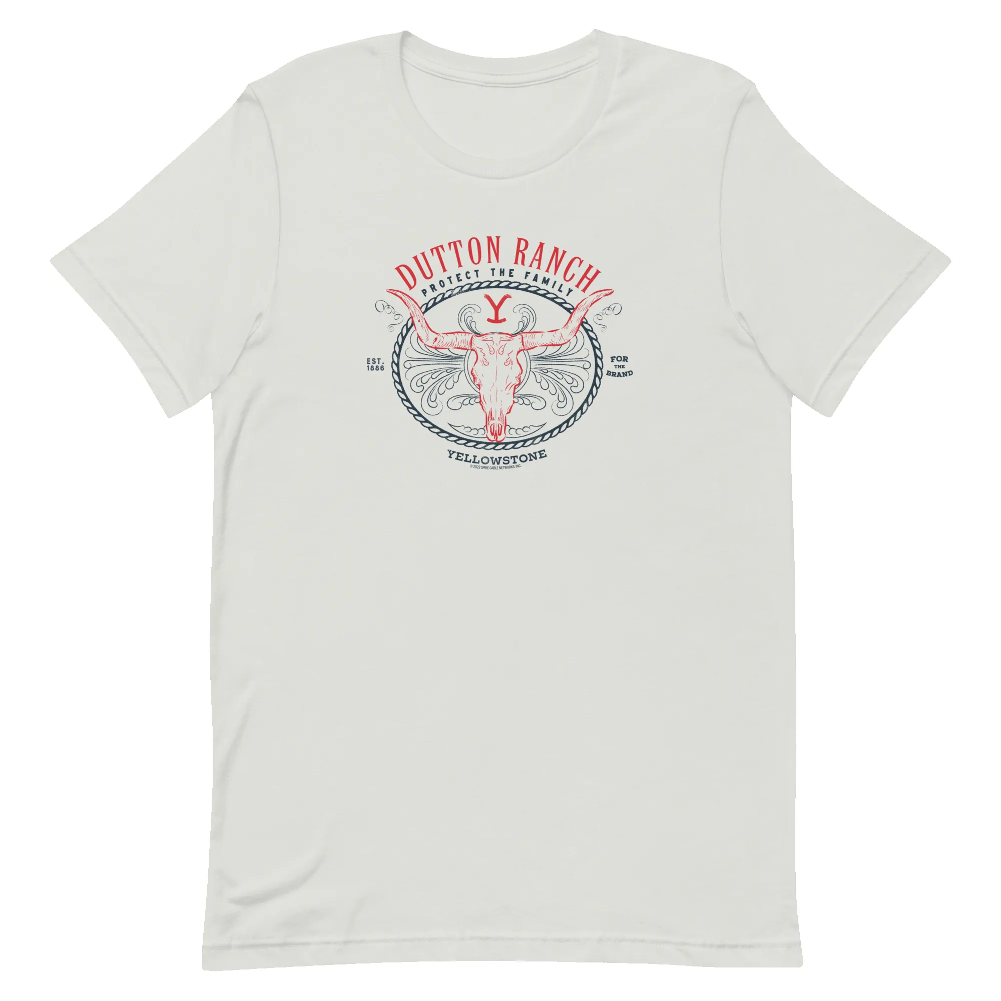 Yellowstone Dutton Ranch Protect the Family Adult T-Shirt sold by MTV product image thumbnail 3