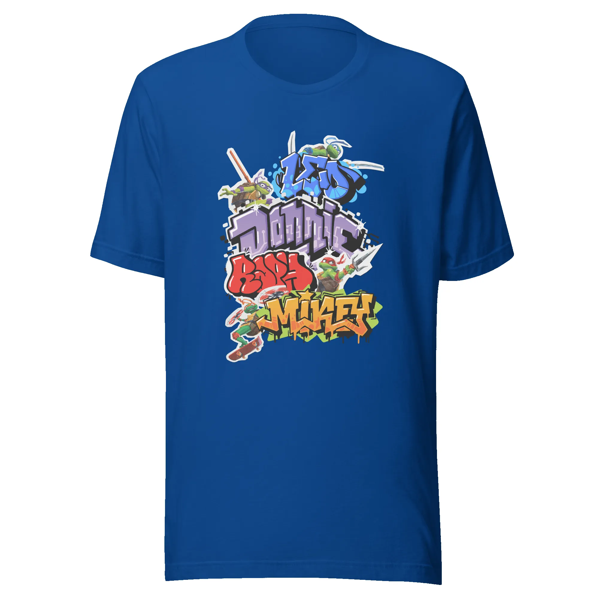 Teenage Mutant Ninja Turtles: Mutant Mayhem Graffiti Adult Short Sleeve T-Shirt sold by MTV product image thumbnail 2
