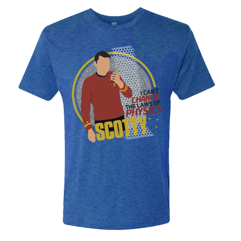 Star Trek: The Original Series Scotty Men's Tri-Blend T-Shirt sold by MTV