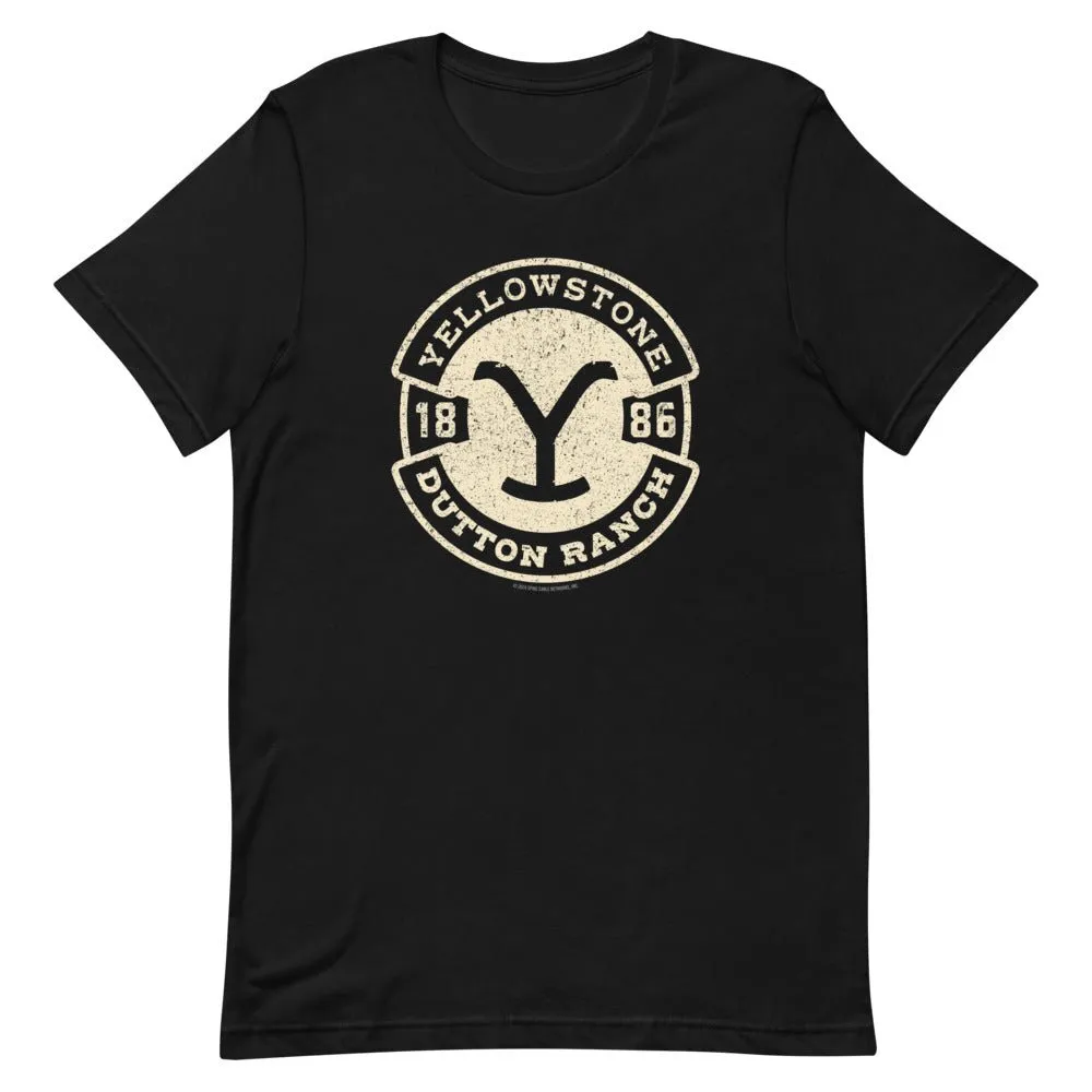 Yellowstone Dutton Ranch Badge Unisex T-Shirt sold by MTV