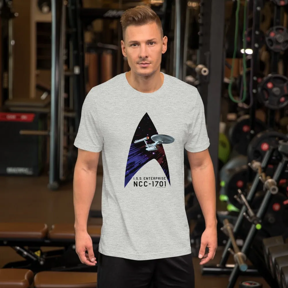 Star Trek: The Original Series Delta Enterprise Unisex T-Shirt sold by MTV product image thumbnail 3