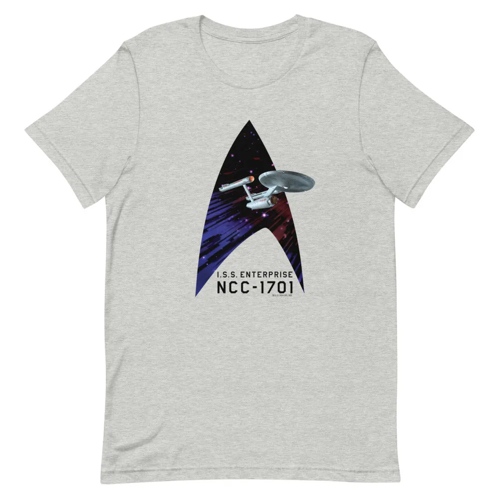 Star Trek: The Original Series Delta Enterprise Unisex T-Shirt sold by MTV