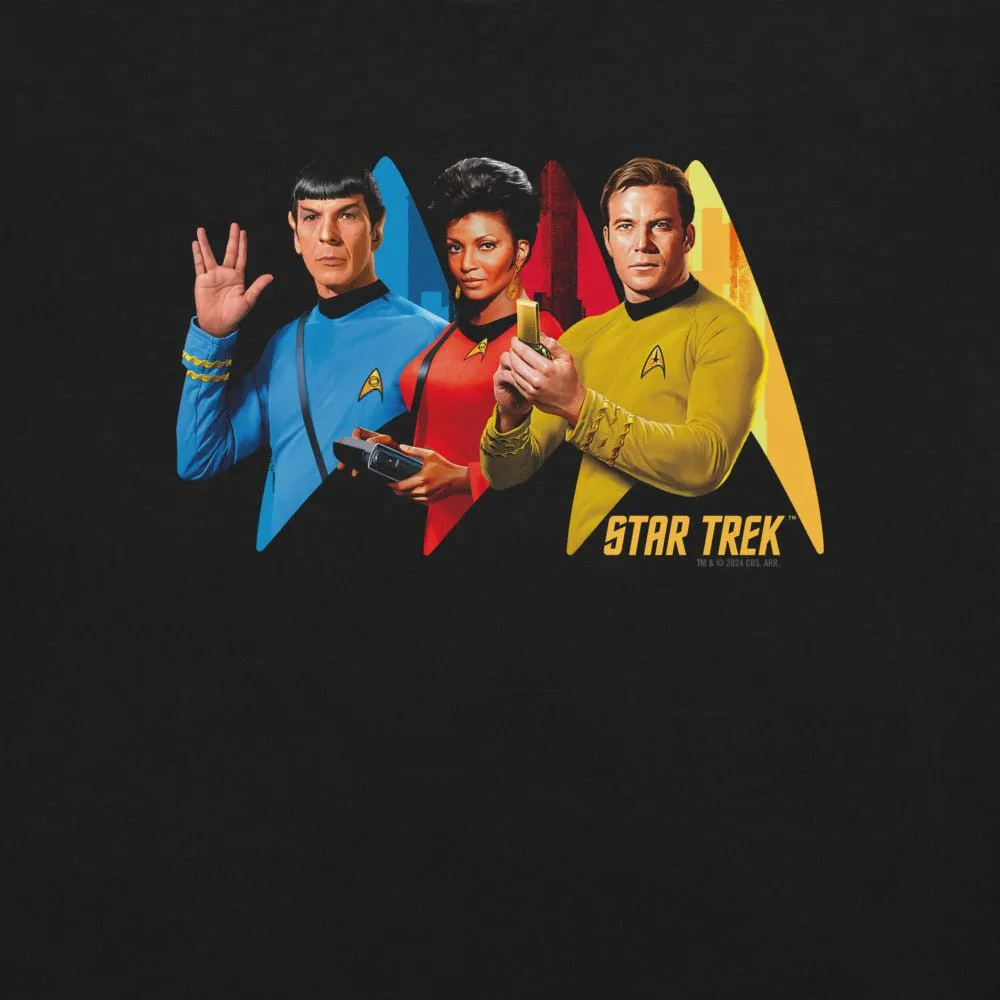 Star Trek: The Original Series Character Group Unisex T-Shirt sold by MTV product image thumbnail 2