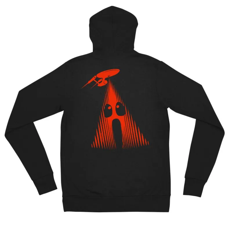 Star Trek Halloween Ghost Unisex Zip-Up Hoodie sold by MTV