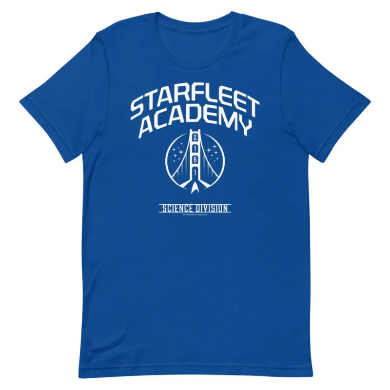 Star Trek: Starfleet Academy Science Division T-Shirt sold by MTV