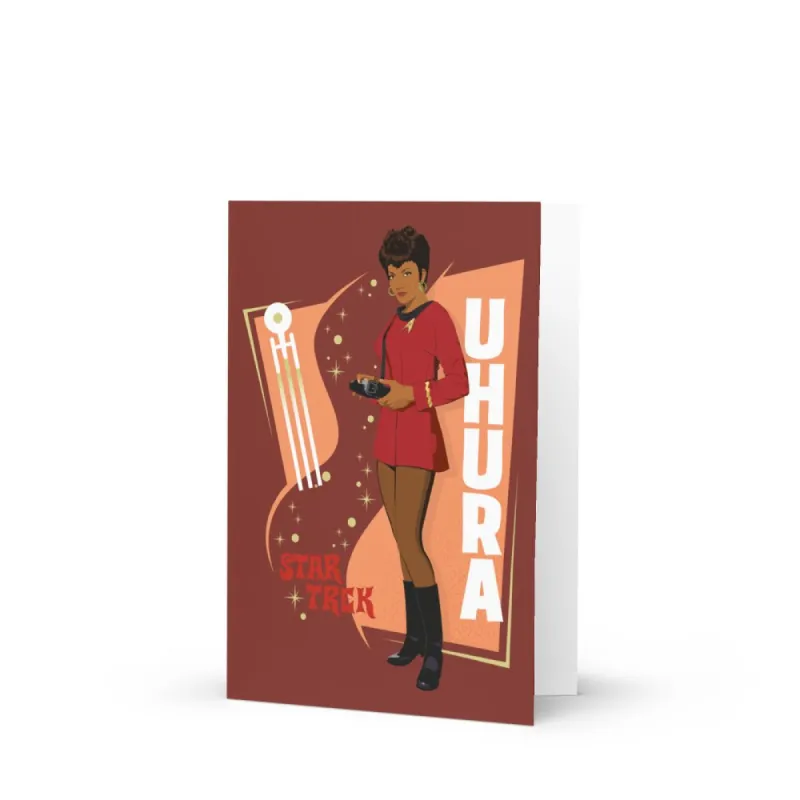 Star Trek: The Original Series Uhura Greeting Card sold by MTV