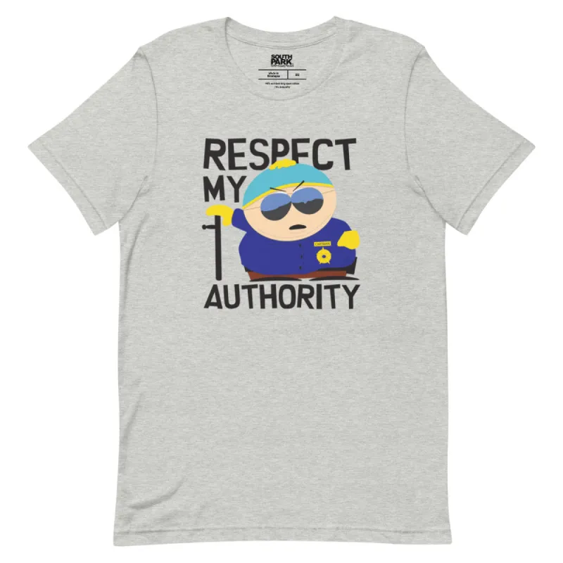 South Park Cartman Respect My Authority Unisex T-Shirt sold by MTV