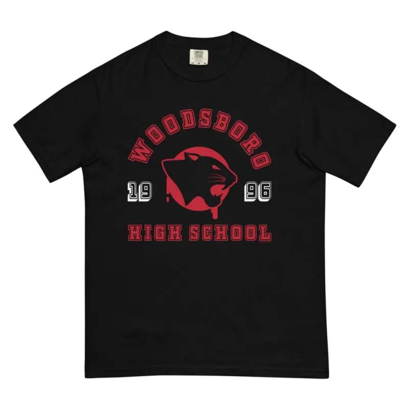 Scream Woodsboro High Unisex Comfort Colors T-Shirt sold by MTV