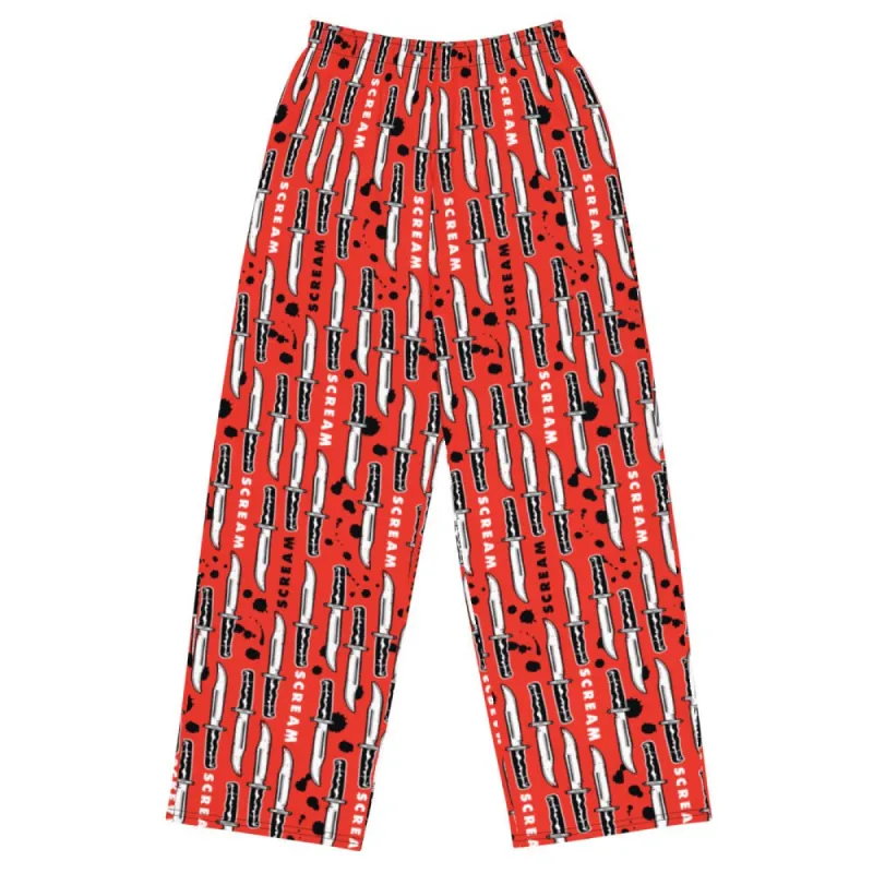 Scream Knife Pajama Pants sold by MTV