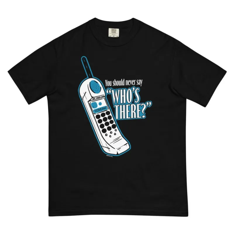 Scream Who's There? Unisex Comfort Colors T-Shirt sold by MTV