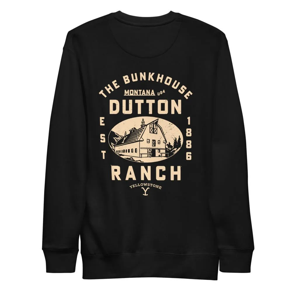 Yellowstone The Bunkhouse 1886 Sweatshirt sold by MTV