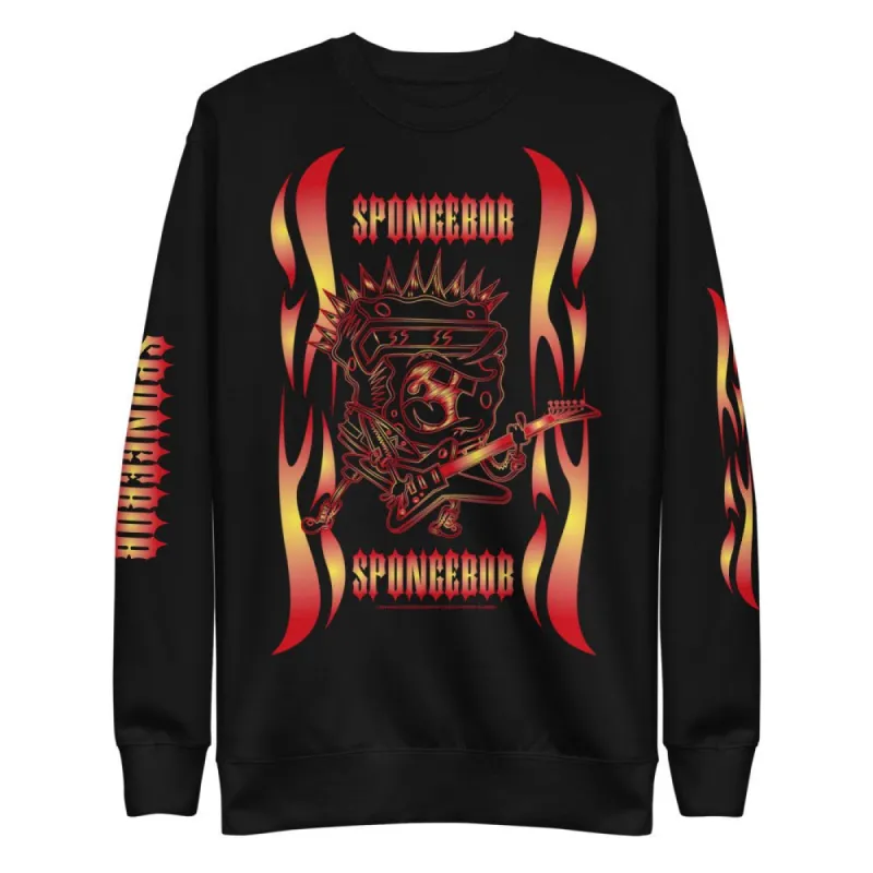 SpongeBob SquarePants Punk Rock Unisex Sweatshirt sold by MTV