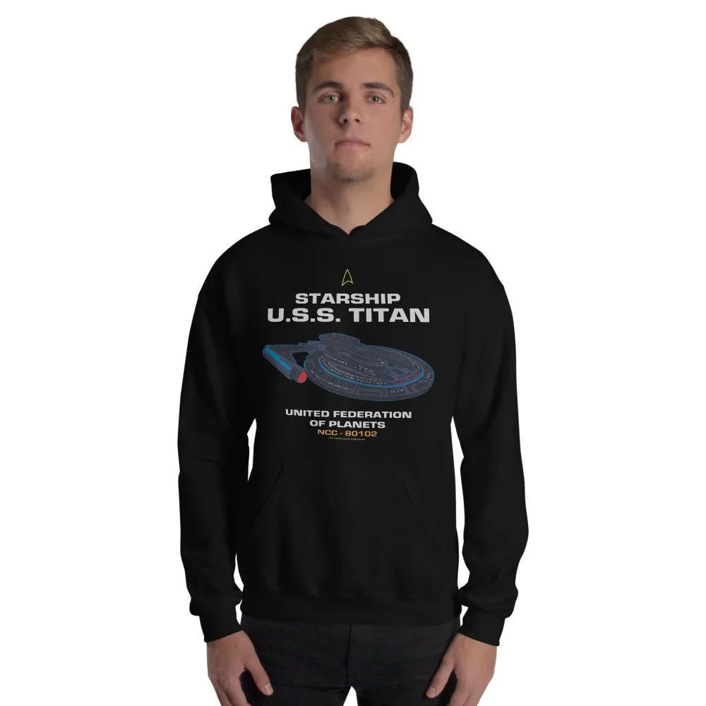Star Trek: Lower Decks U.S.S. Titan Hoodie sold by MTV product image thumbnail 3