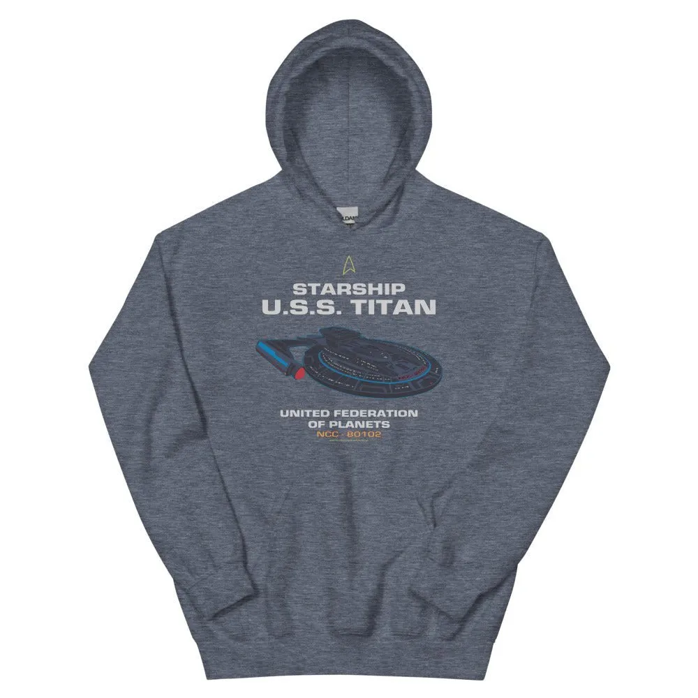Star Trek: Lower Decks U.S.S. Titan Hoodie sold by MTV product image thumbnail 4