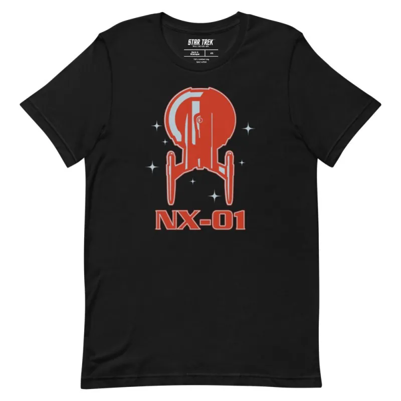 Star Trek: Enterprise NX-01 Enterprise Unisex T-Shirt sold by MTV