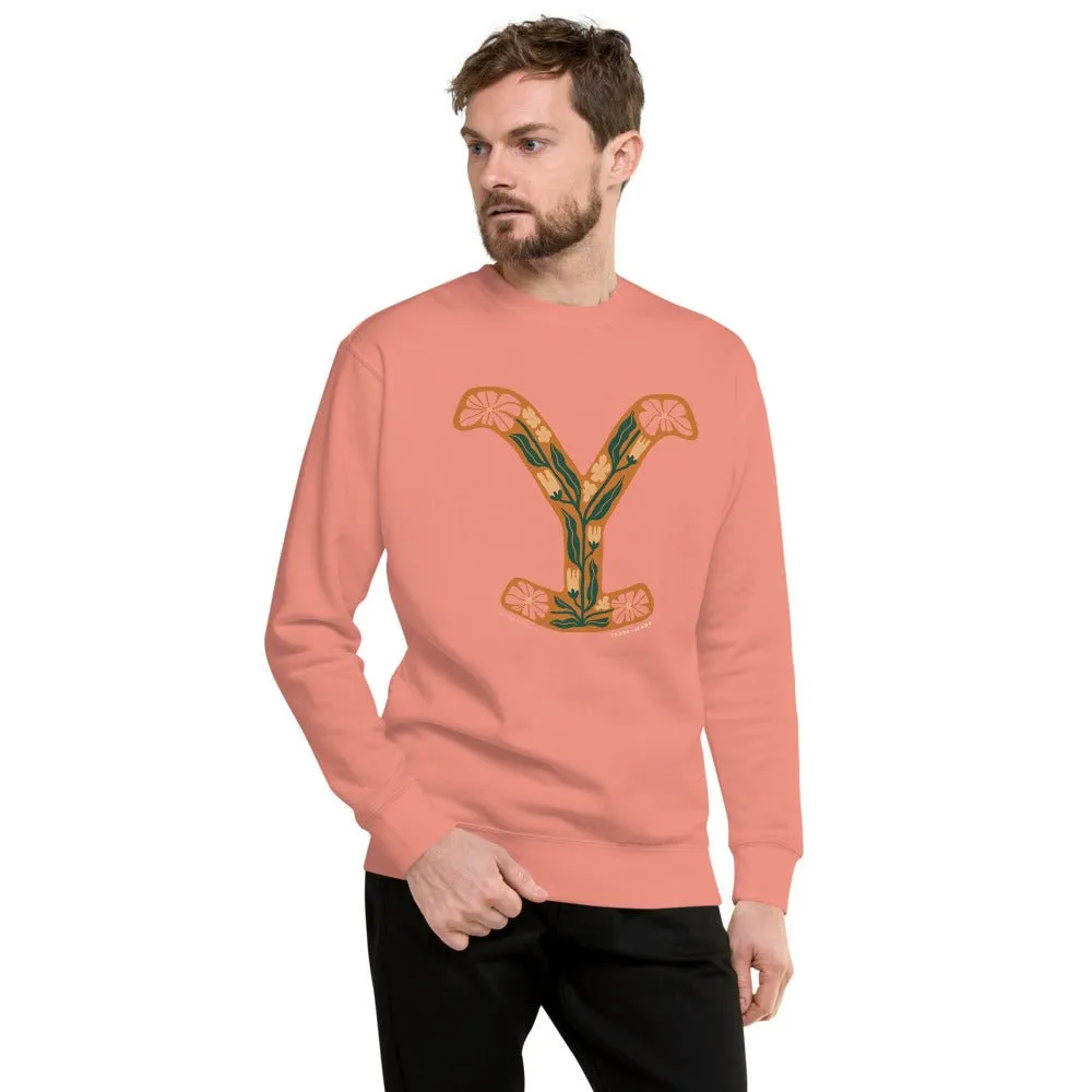 Yellowstone Floral Y Fleece Pullover sold by MTV product image thumbnail 3